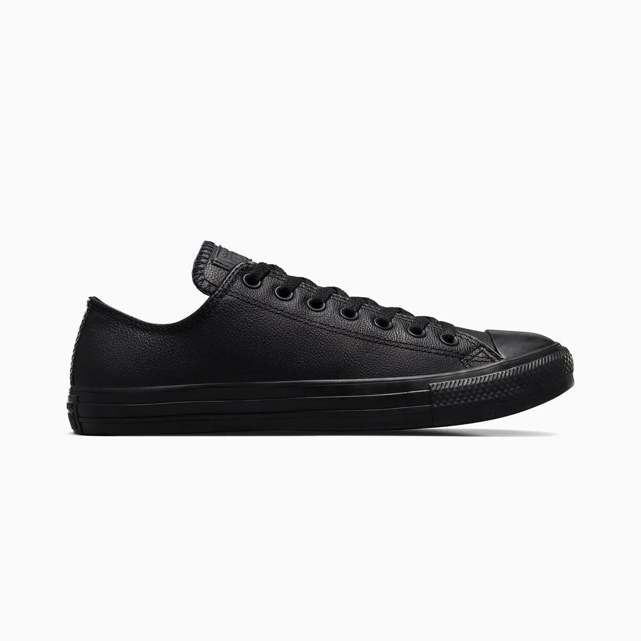 Converse Chuck Taylor All Star Leather Low Top Black Mono The Vault Jean Company