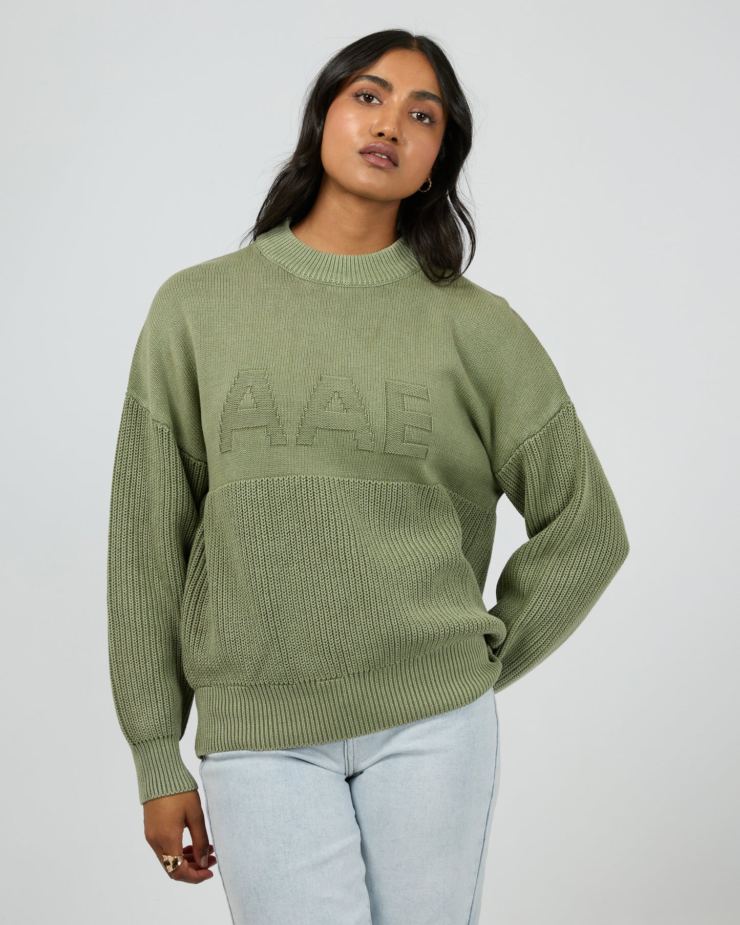 allabouteve. Vital Washed Knit Crew