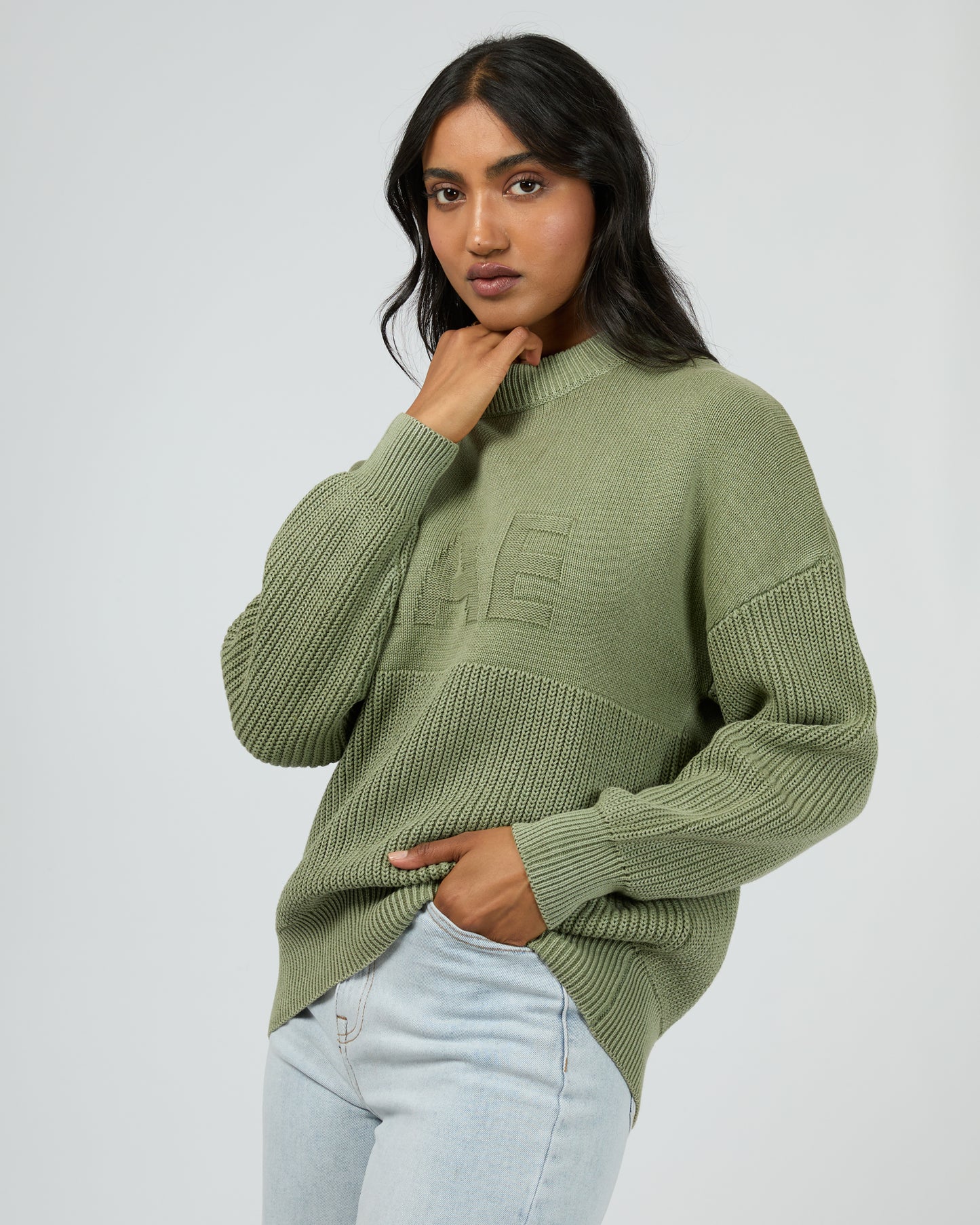 allabouteve. Vital Washed Knit Crew