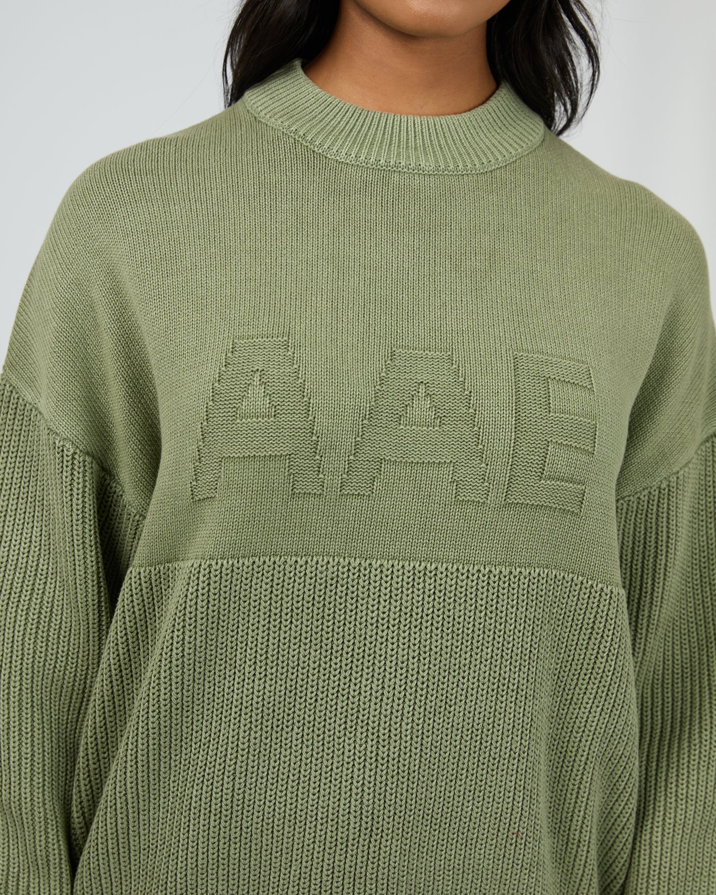 allabouteve. Vital Washed Knit Crew