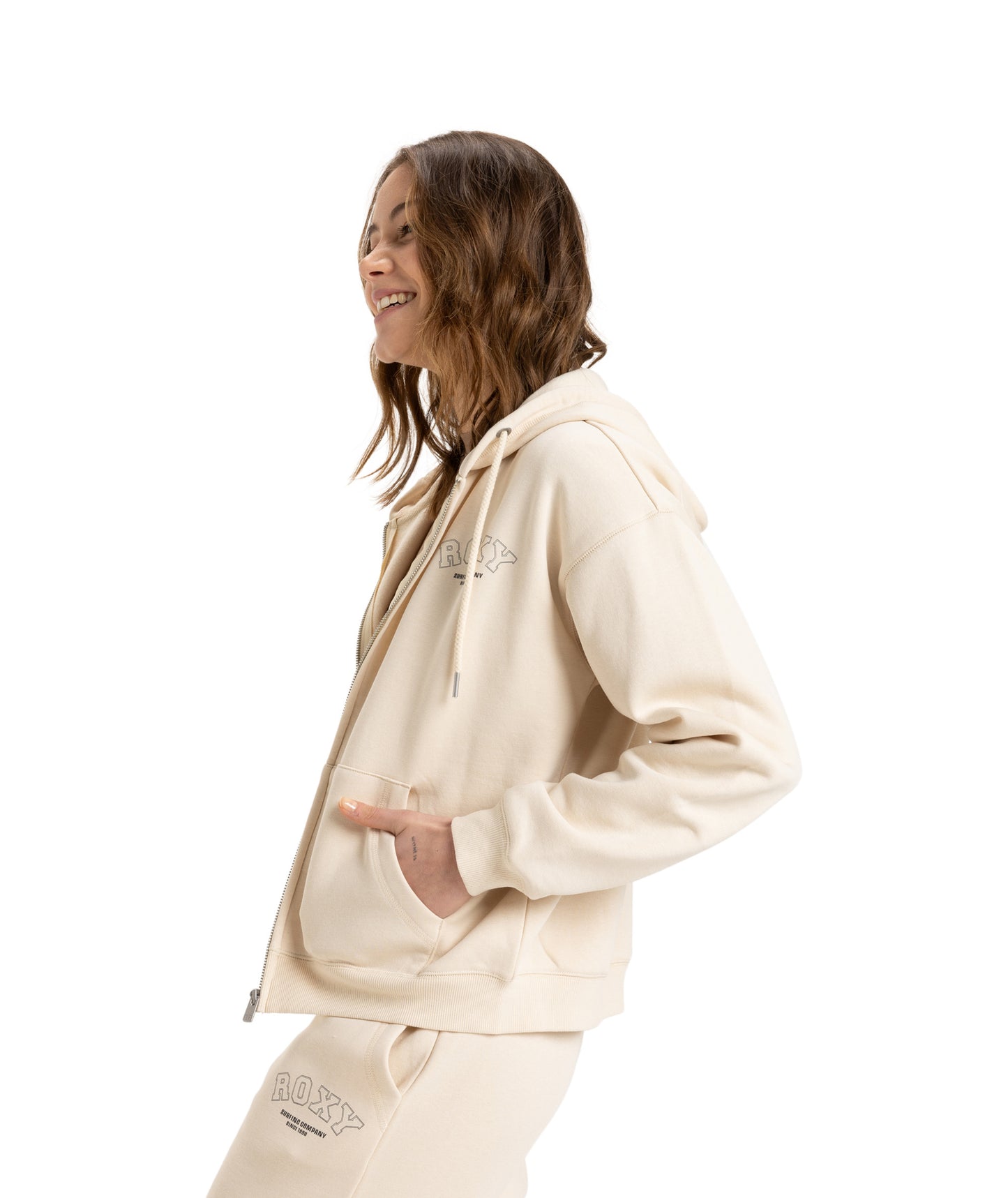 Roxy Perfect Place Zip Brushed