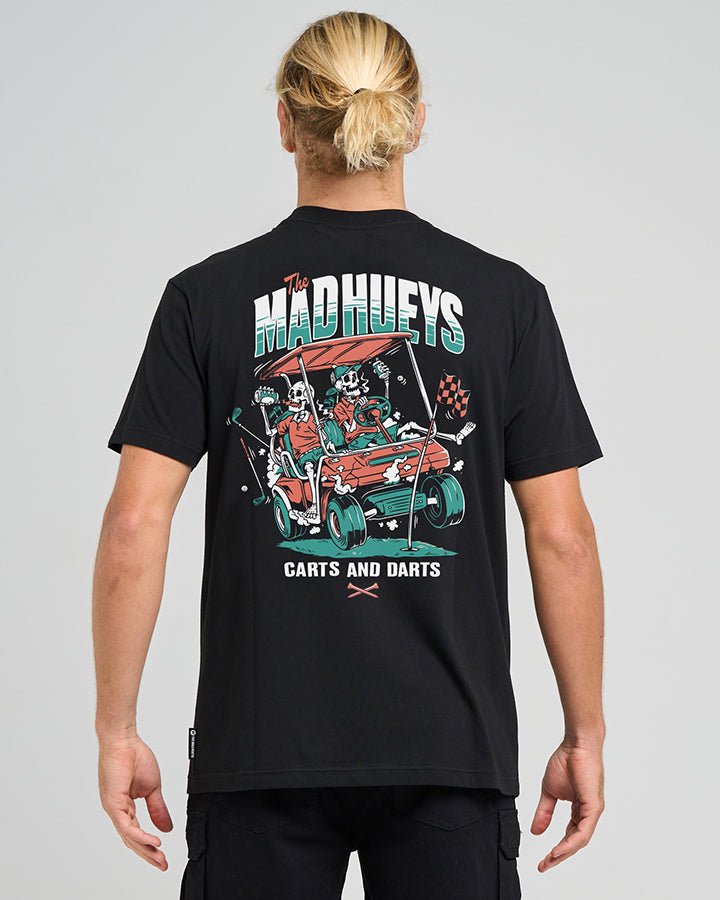The Mad Hueys Carts & Darts SS Tee