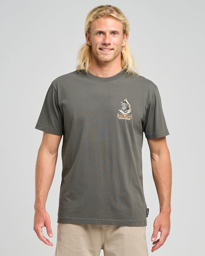 The Mad Hueys Captain Ship Faced Tee
