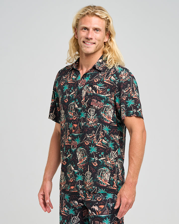 The Mad Hueys She'll Be Right Woven Shirt