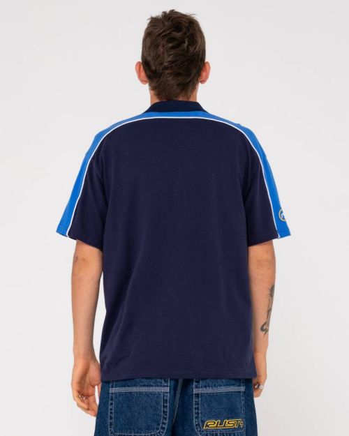 Rusty Straight Shooter Short Sleeve Polo