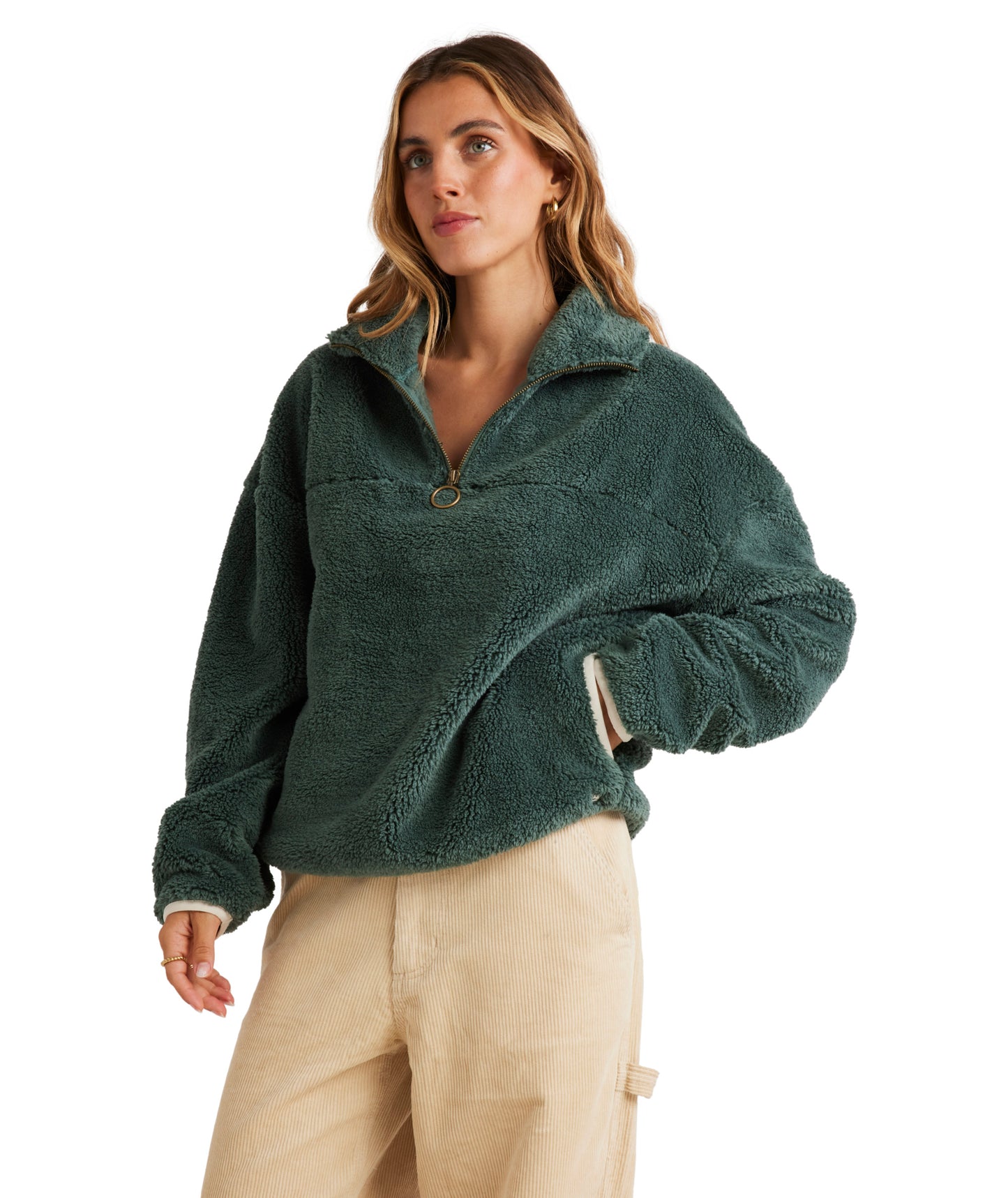 Billabong Old Days Half Zip Crew