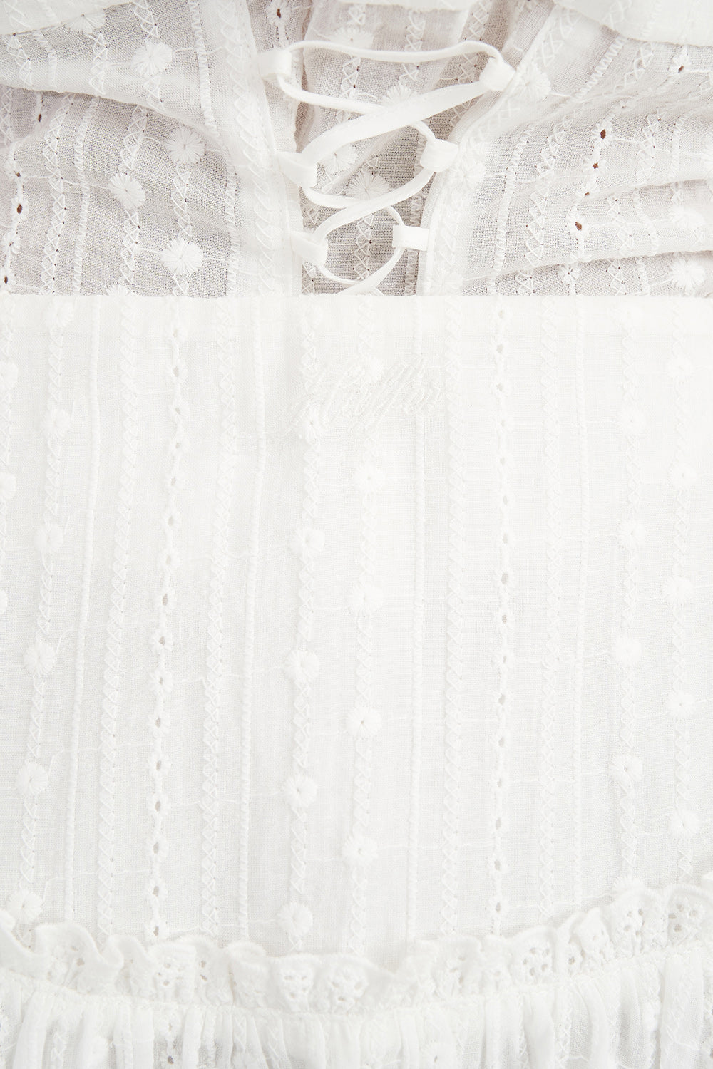 Huffer Broderie Ruffle Skirt