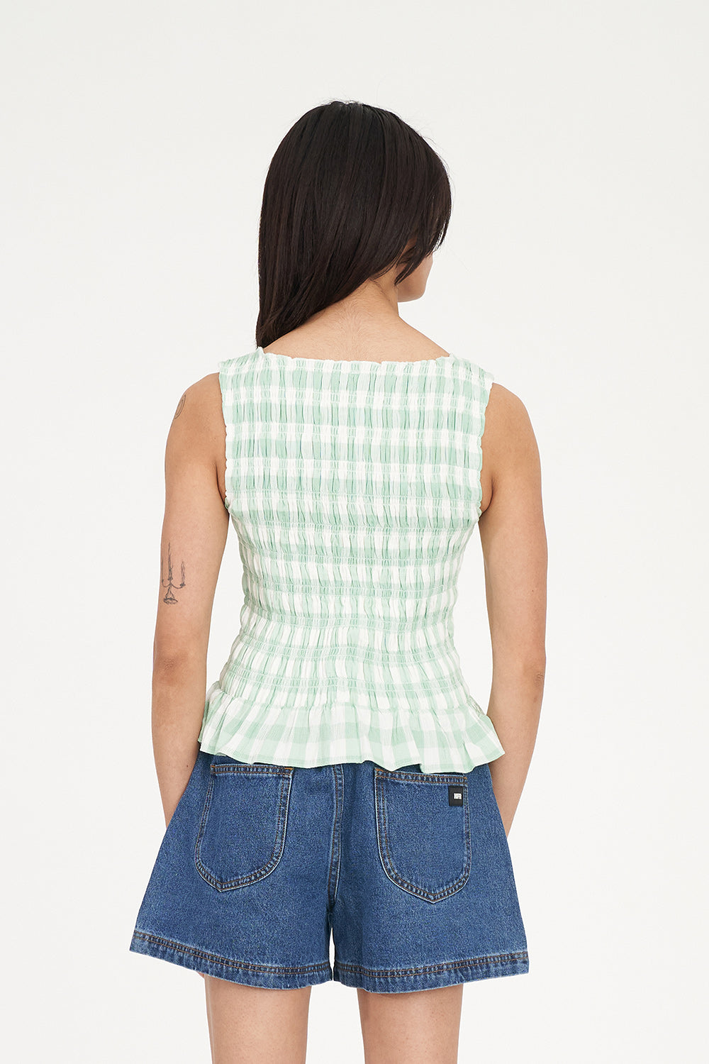 Huffer Celine Gigi Shirred Top
