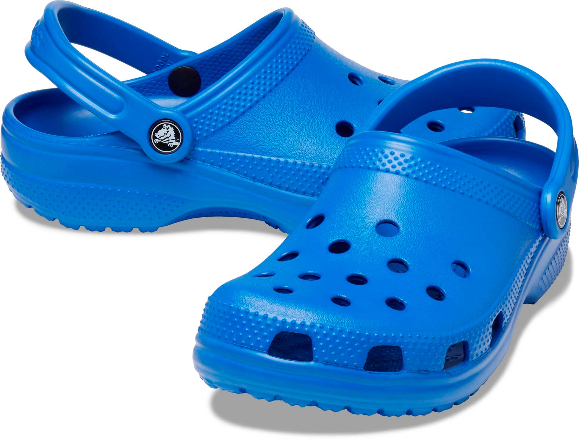 Classic Crocs Blue Bolt