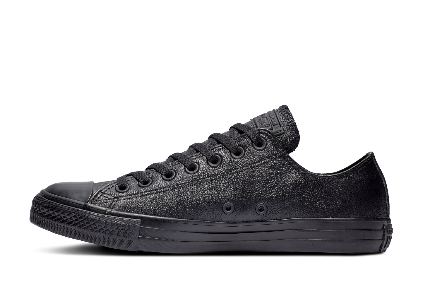 Converse Chuck Taylor All Star Leather Low Top Black Mono