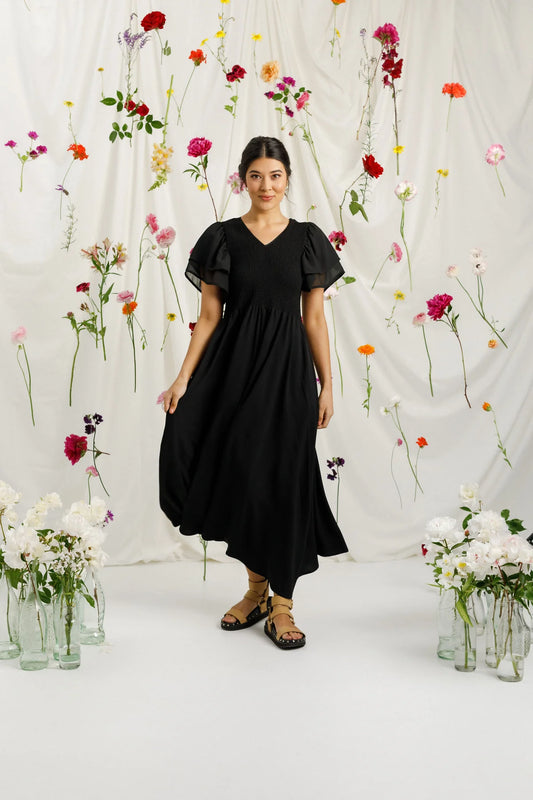 Home Lee Gwyneth Dress Black