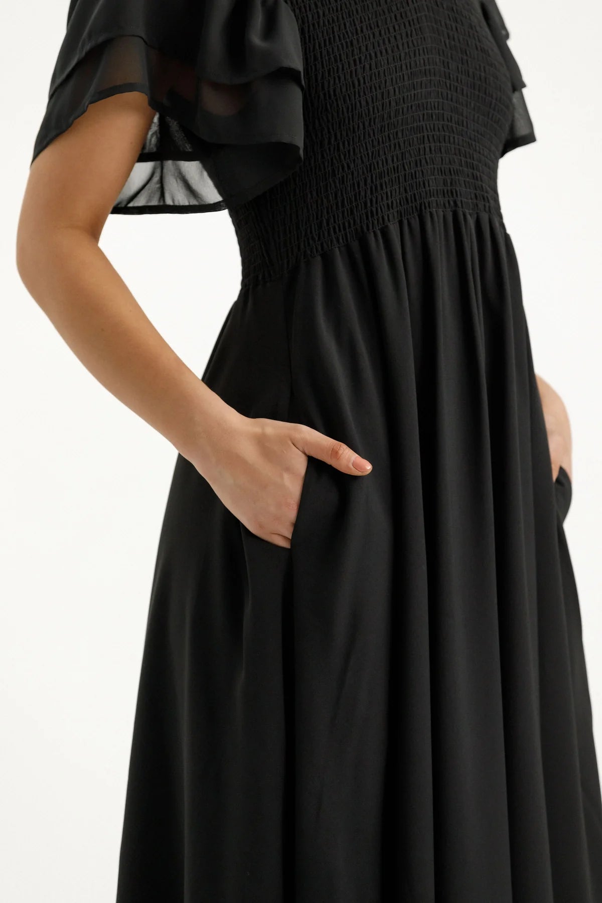 Home Lee Gwyneth Dress Black