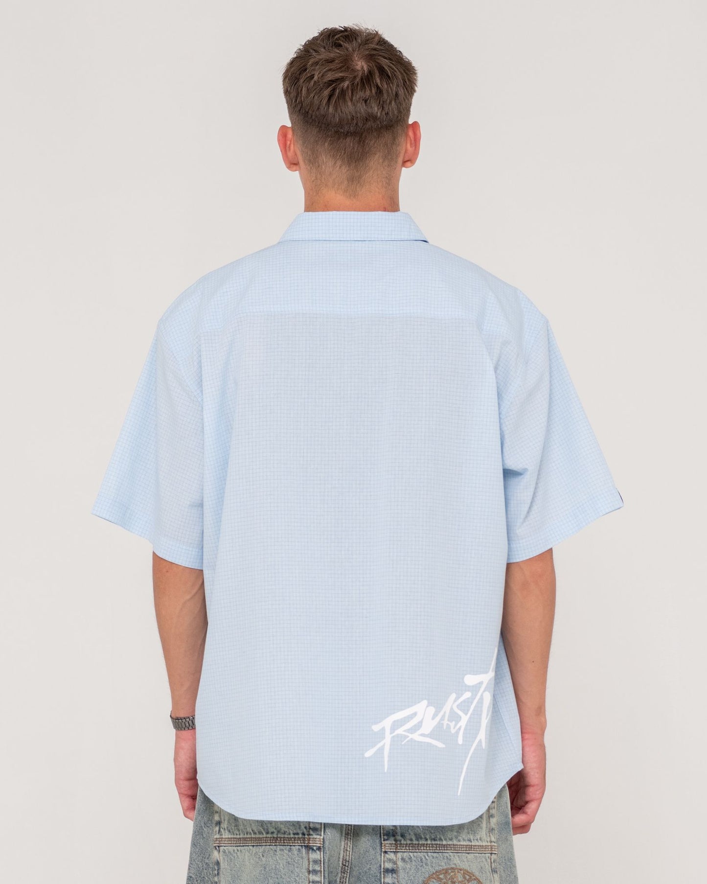 Rusty Hoodus Check Short Sleeve Shirt