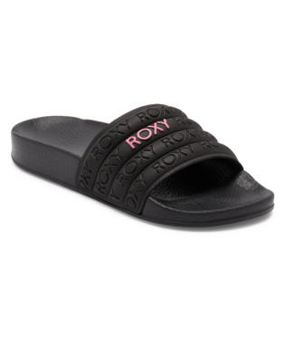 Girls Slippy Sandals Black