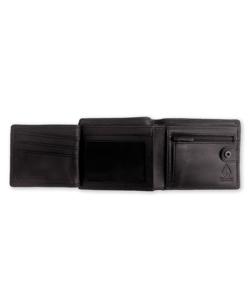 Volcom Single Stone Leather Wallet