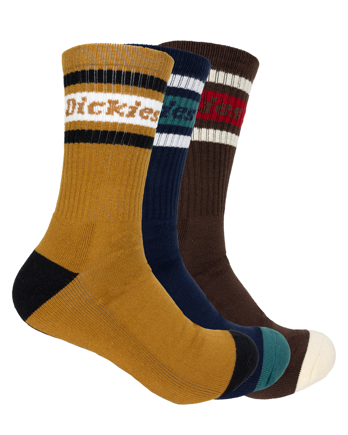 Dickies 3 Pack Crew Socks