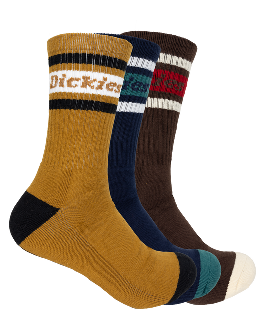 Dickies 3 Pack Crew Socks