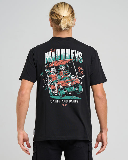 The Mad Hueys Carts & Darts SS Tee