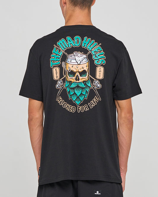 The Mad Hueys Frothin Hooked For Life Tee