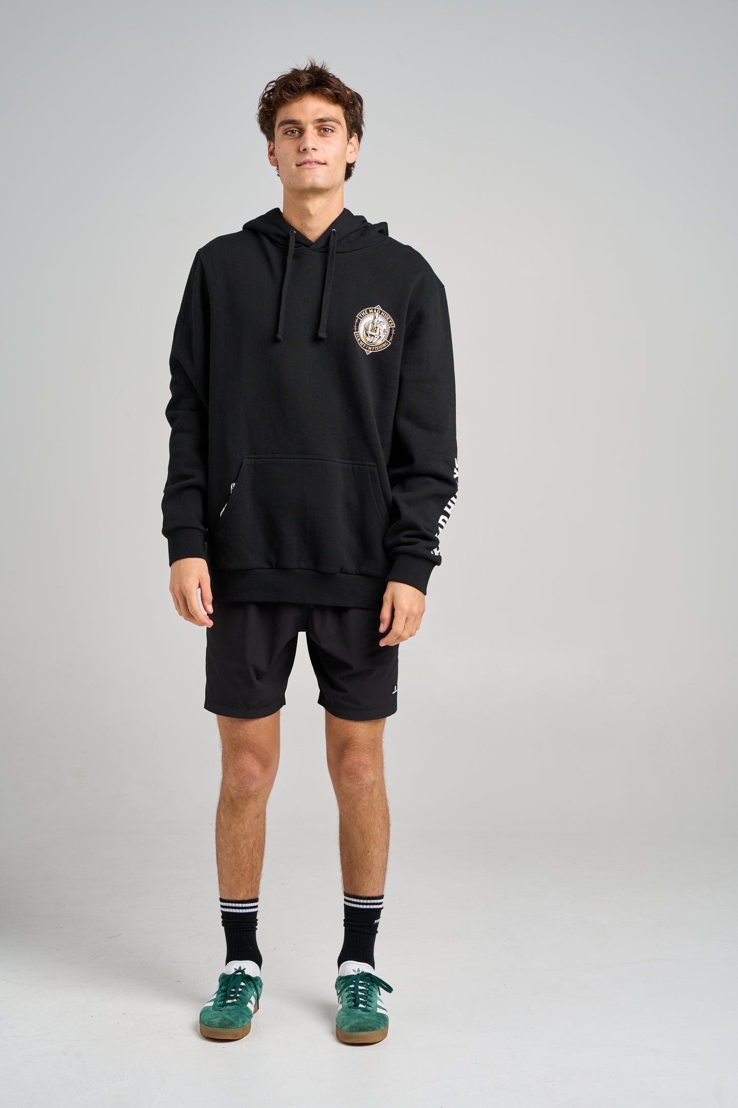 The Mad Hueys FK OFF FISH ON Hooded Pullover