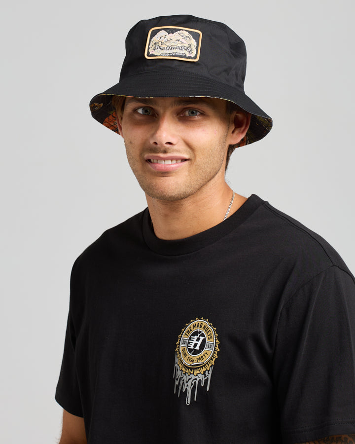 The Mad Hueys Frothin Out Reversible Bucket Hat