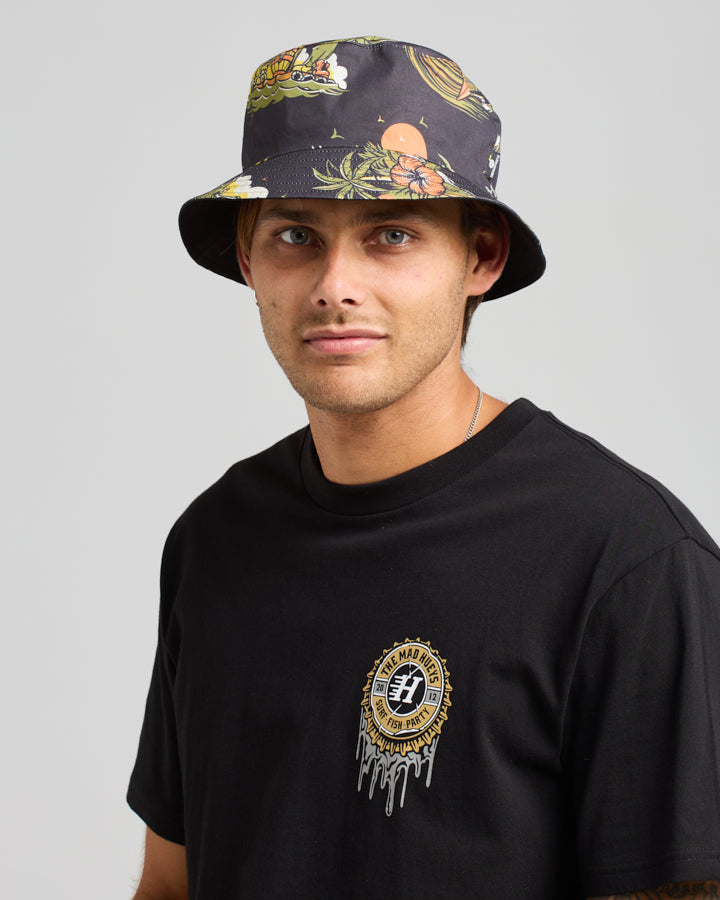 The Mad Hueys Frothin Out Reversible Bucket Hat