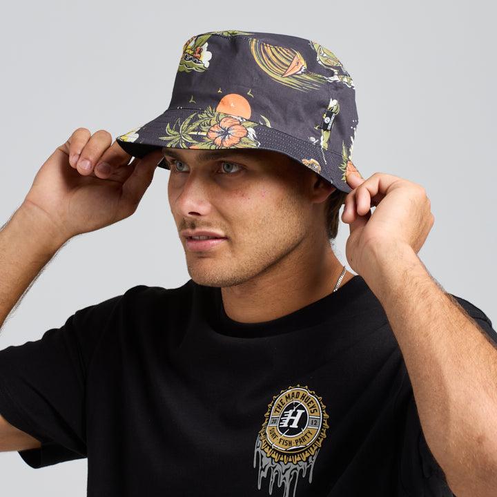 The Mad Hueys Frothin Out Reversible Bucket Hat