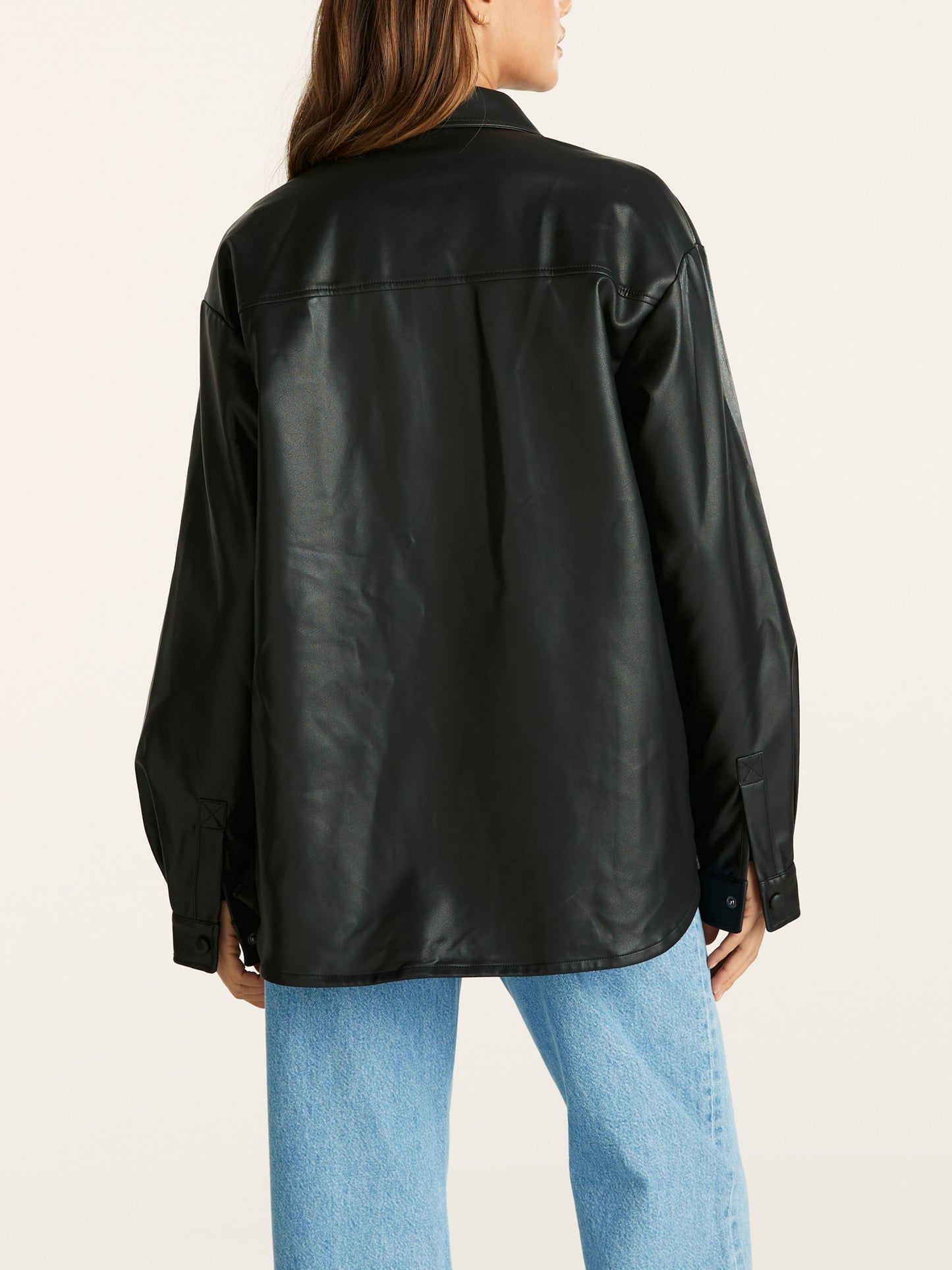 LEE Vegan Leather Shirt