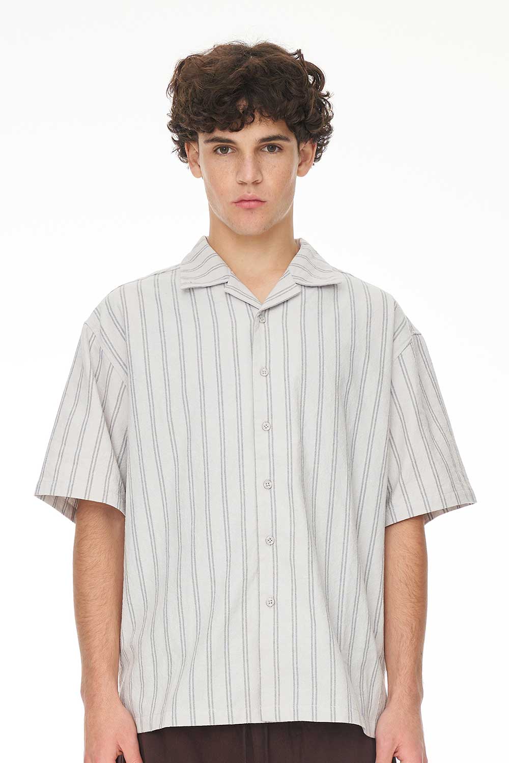 Huffer Lin-In Stripe Party Shirt