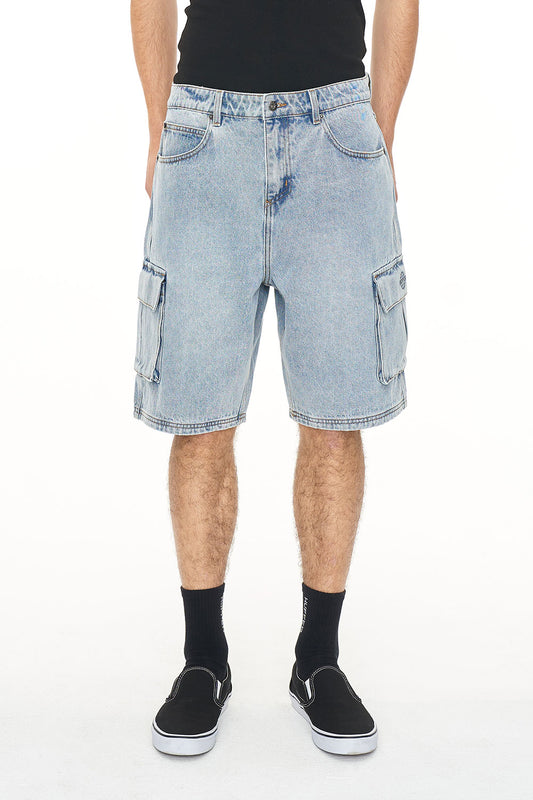 Huffer Denim Cargo Shorts