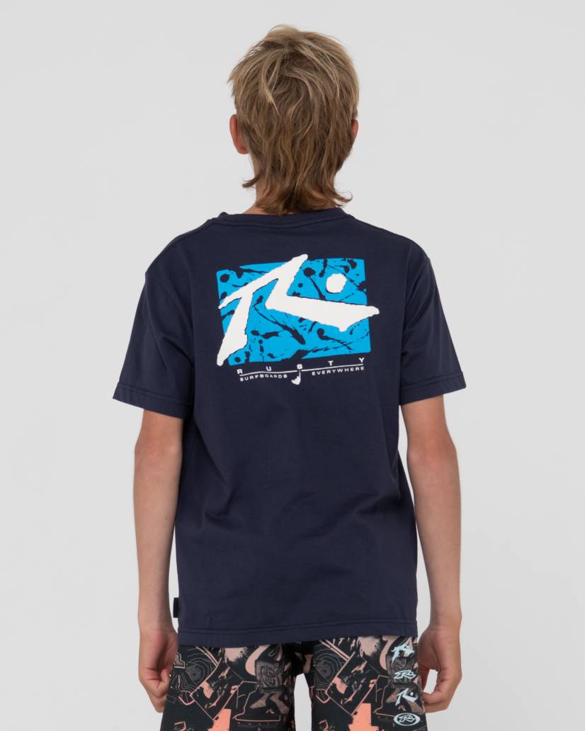 Rusty Splat Down Short Sleeve Tee