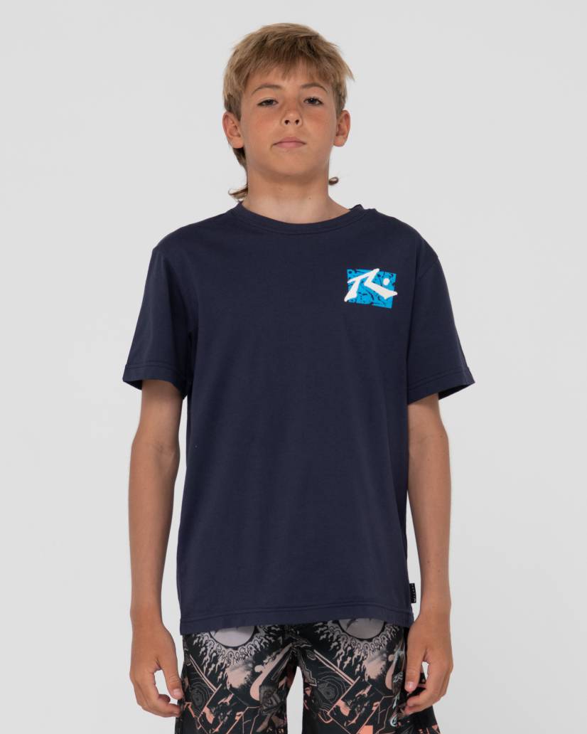 Rusty Splat Down Short Sleeve Tee