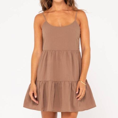 Rusty Heather Slip Dress