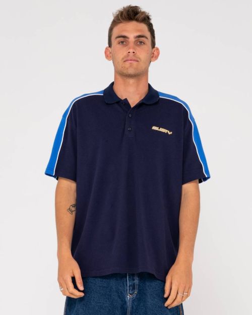 Rusty Straight Shooter Short Sleeve Polo