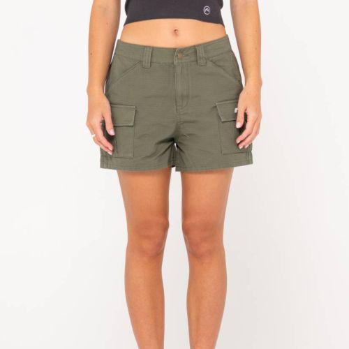 Rusty Cade Low Rise Ripstop Cargo Short