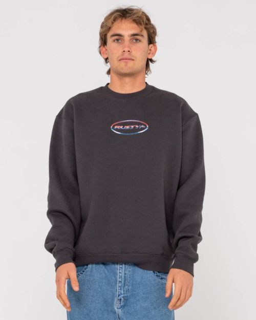 Rusty Chromatose Relaxed Super Fleece Crew