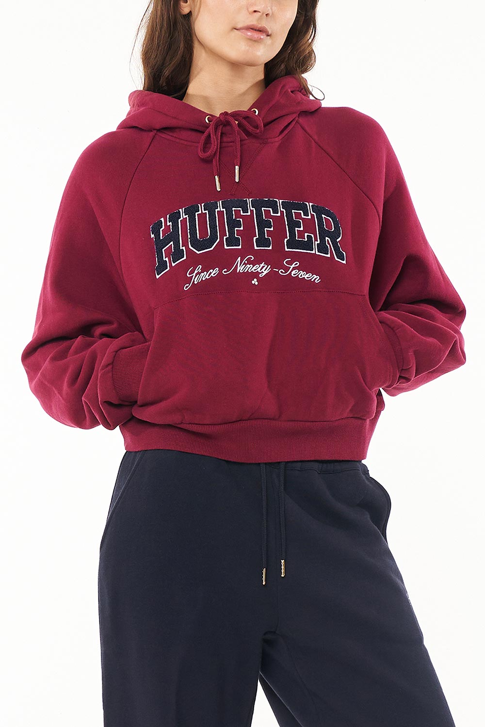 Huffer 3 Baller Avery Crop Hood